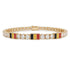 Diamond Tennis Bracelet with Belgium Flag no. 1