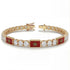 Diamond Tennis Bracelet with Morocco Flag no. 1 image 2