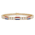 Diamond Tennis Bracelet with Netherlands Flag no. 1