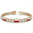 Diamond Tennis Bracelet with Poland Flag no. 1 image 2