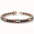 Black Diamond Tennis Bracelet with United Arab Emirates Flag no. 8