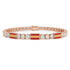 Diamond Tennis Bracelet with Spain Flag no. 2