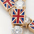 Diamond Tennis Bracelet with United Kingdom Flag no. 1 image 3