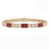 Diamond Tennis Bracelet with Morocco Flag no. 1