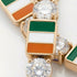 Diamond Tennis Bracelet with Ireland Flag no. 1
