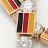 Diamond Tennis Bracelet with Germany Flag no. 1 image 3