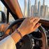 Sapphire Tennis Bracelet with United Arab Emirates Flag no. 14 image 5