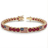 Ruby Tennis Bracelet with United States Flag no. 10