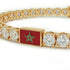 Diamond Tennis Bracelet with Morocco Flag no. 1 image 4