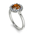 1ct Round Brown Diamond Engagement Ring - Natalia No. 1103