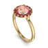 1ct Round Morganite Engagement Ring - Natalia No. 910 image 2