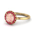 1ct Round Morganite Engagement Ring - Natalia No. 910