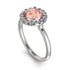 1ct Round Morganite Engagement Ring - Natalia No. 903 image 2