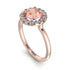 1ct Round Morganite Engagement Ring - Natalia No. 902 image 2