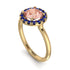 1ct Round Morganite Engagement Ring - Natalia No. 913