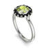 1ct Round Peridot Engagement Ring - Natalia No. 709 image 3
