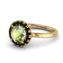 1ct Round Peridot Engagement Ring - Natalia No. 707 image 1