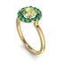 1ct Round Peridot Engagement Ring - Natalia No. 704 image 3