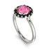 1ct Round Pink Moissanite Engagement Ring - Natalia No. 809 image 2