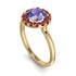 1ct Round Tanzanite Engagement Ring - Natalia No. 210