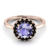 1ct Round Tanzanite Engagement Ring - Natalia No. 208 image 2