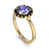 1ct Round Tanzanite Engagement Ring - Natalia No. 207
