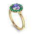 1ct Round Tanzanite Engagement Ring - Natalia No. 204