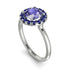 1ct Round Tanzanite Engagement Ring - Natalia No. 215 image 3