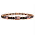 Black Diamond Tennis Bracelet with United States Flag no. 8 image 1