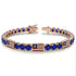 Sapphire Tennis Bracelet with United States Flag no. 14