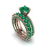 Emerald Eternal Love Bridal Set - Anaya No. 5 image 1