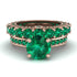 Emerald Eternal Love Bridal Set - Anaya No. 5