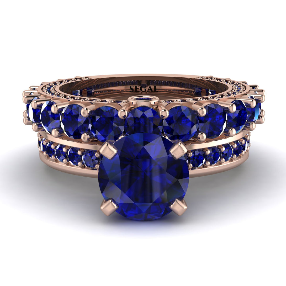 Sapphire Eternal Love Bridal Set - Anaya No. 14