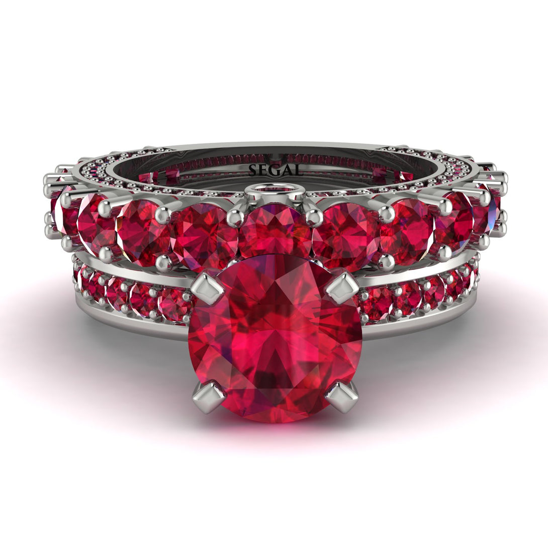 Ruby Eternal Love Bridal Set - Anaya No. 12