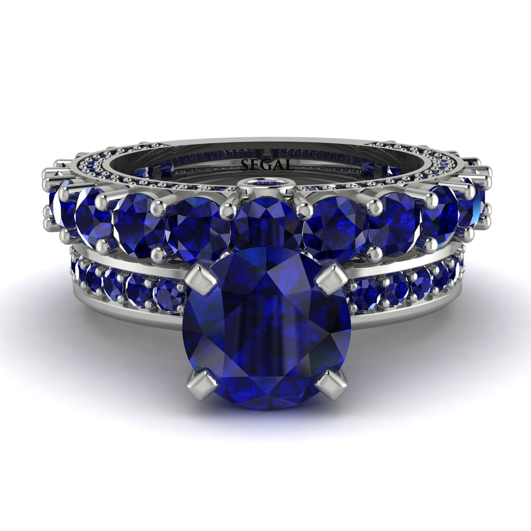 Sapphire Eternal Love Bridal Set - Anaya No. 15
