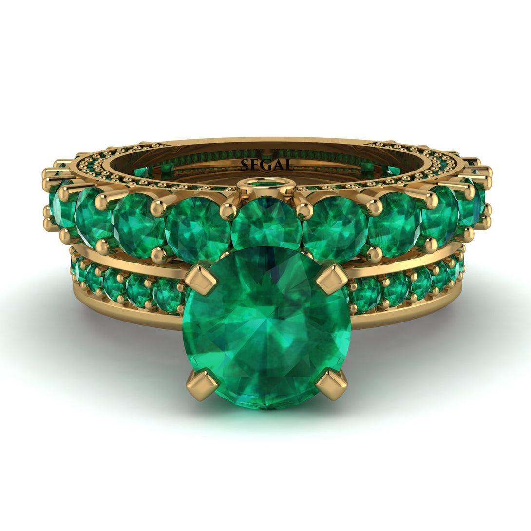 Emerald Eternal Love Bridal Set - Anaya No. 4
