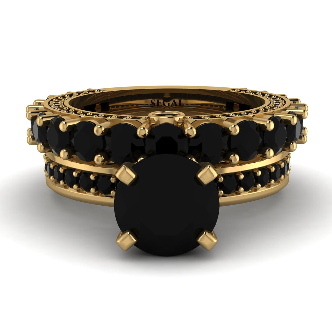 Black Diamond Eternal Love Bridal Set - Anaya No. 7