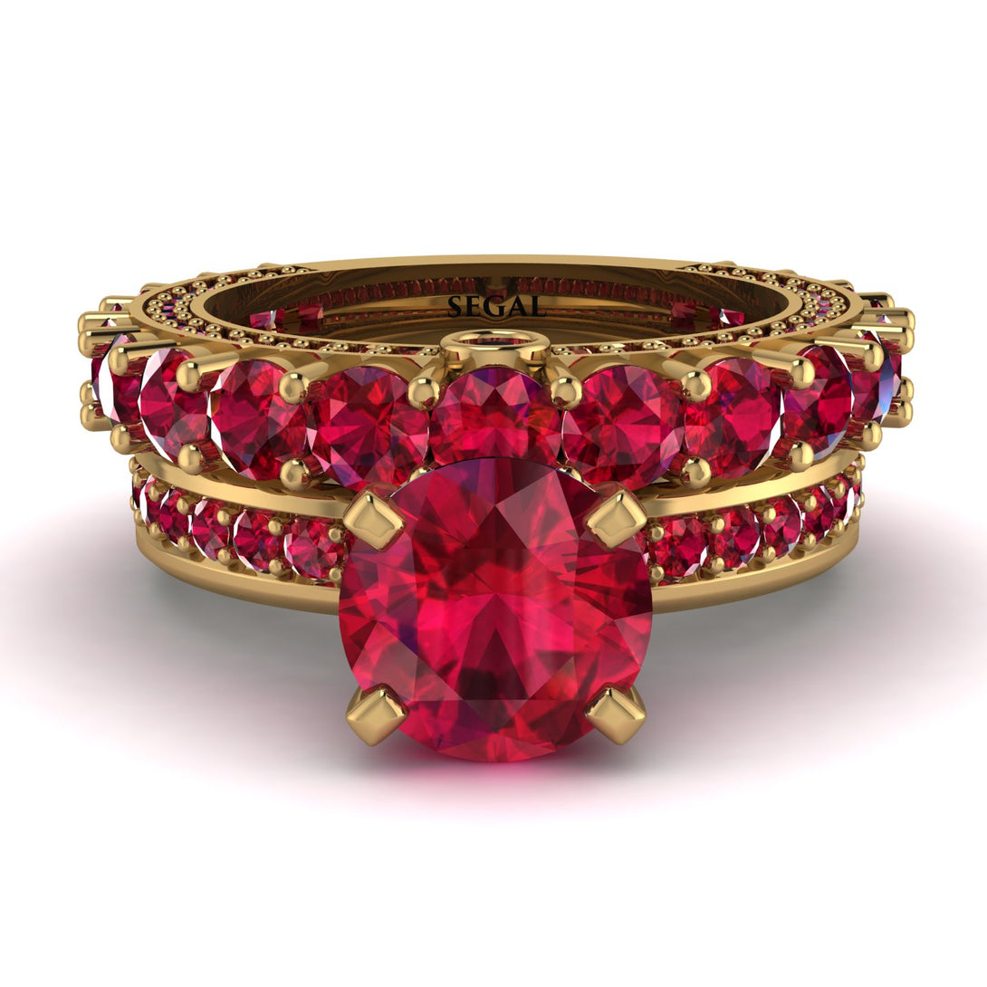Ruby Eternal Love Bridal Set - Anaya No. 10