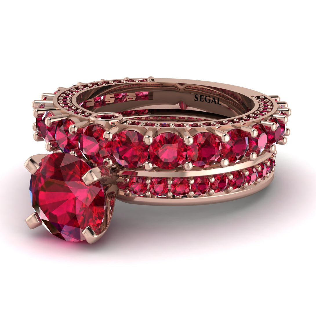 Ruby Eternal Love Bridal Set - Anaya No. 11