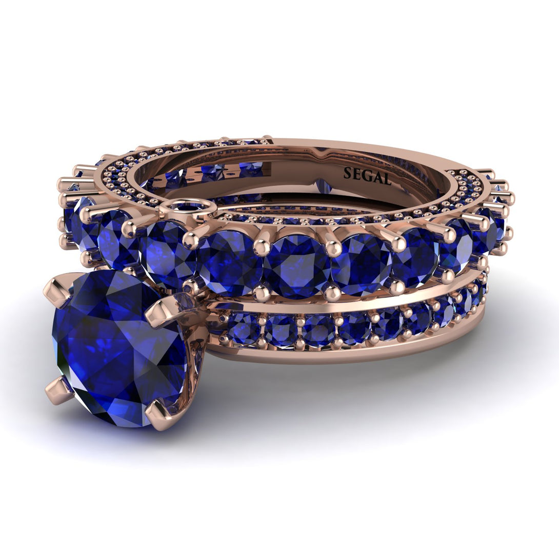 Sapphire Eternal Love Bridal Set - Anaya No. 14