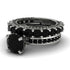 Black Diamond Eternal Love Bridal Set - Anaya No. 9