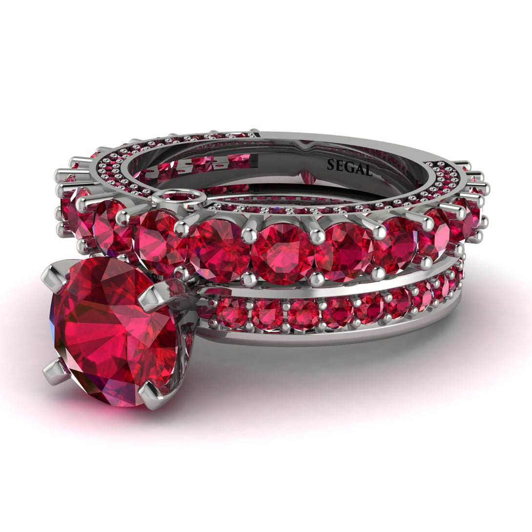 Ruby Eternal Love Bridal Set - Anaya No. 12