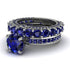 Sapphire Eternal Love Bridal Set - Anaya No. 15