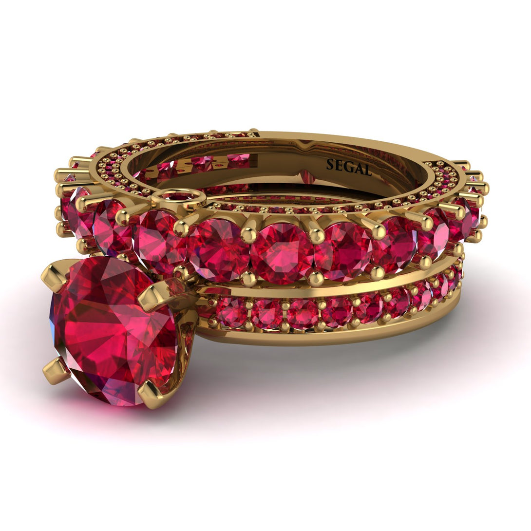 Ruby Eternal Love Bridal Set - Anaya No. 10