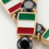 Black Diamond Tennis Bracelet with Mexico Flag no. 7 image 4