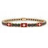 Black Diamond Tennis Bracelet with Switzerland Flag no. 7 image 1