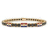 Black Diamond Tennis Bracelet with Croatia Flag no. 7 image 1