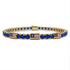 Sapphire Tennis Bracelet with United States Flag no. 13 image 1