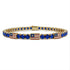 Sapphire Tennis Bracelet with United States Flag no. 13