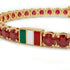 Ruby Tennis Bracelet with Mexico Flag no. 10 image 4